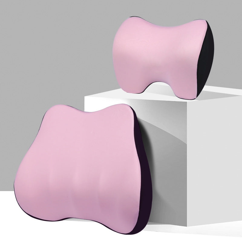 Car headrest lumbar support suit