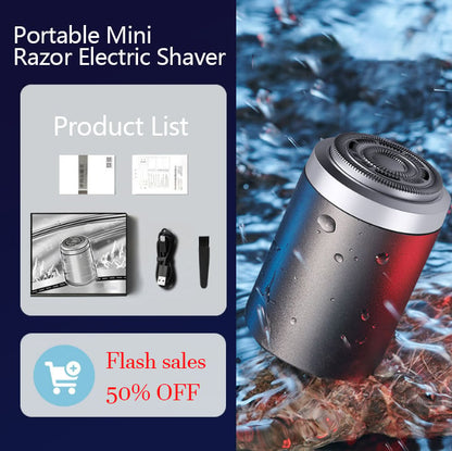 ✨Newest Mini Portable Electric Shaver