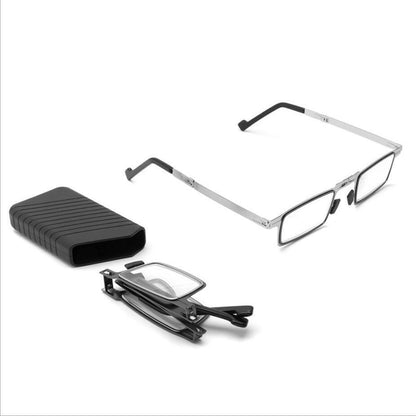 Hot Sell - Ultra Light Titanium Material Screwless Foldable Reading Glasses