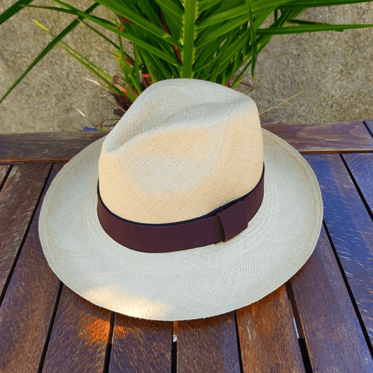 Radiantgrp - Handwoven Ecuador Panama Hat-Classical