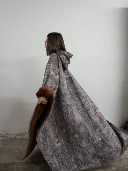 👩‍❤️‍👨New loose hooded cloak for men and women