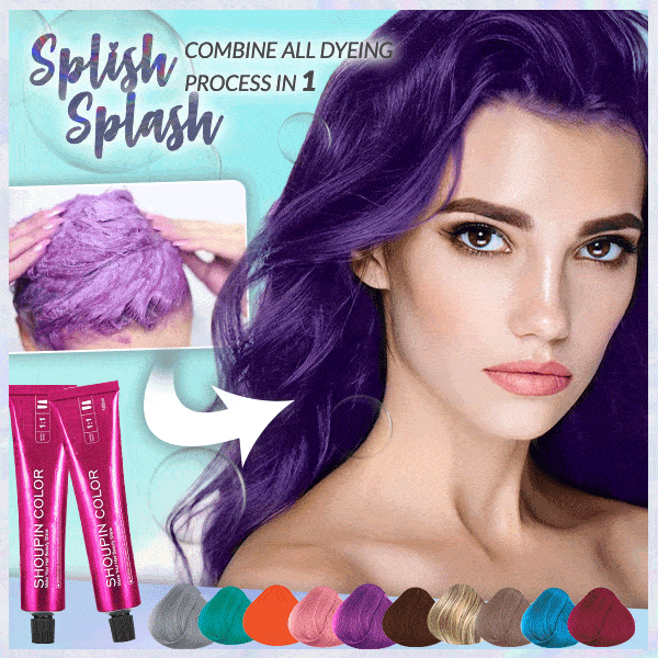 Nourishing Hair Coloring Dye No Bleaching Safe Hair Care Styling Product