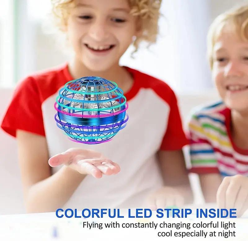 2026 New Model Levitating Flying Ball — 360-Degree LED Rotating Flying Ball