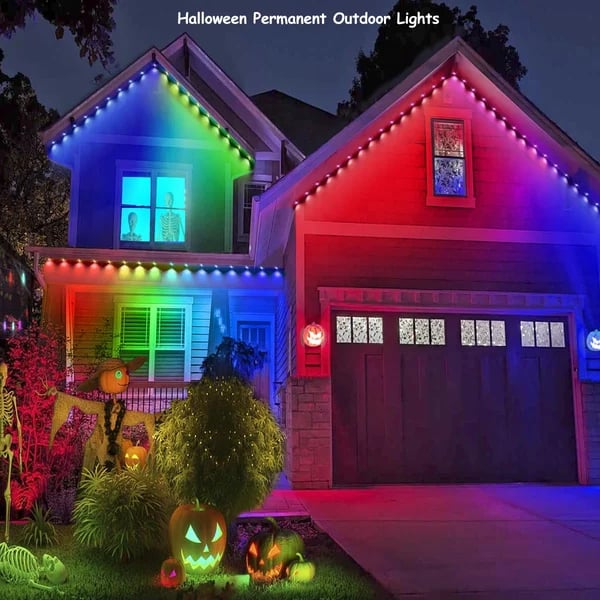 🎅 Early Christmas 49%OFF - Smart Rainbow LED Permanent Outdoor Light🎁