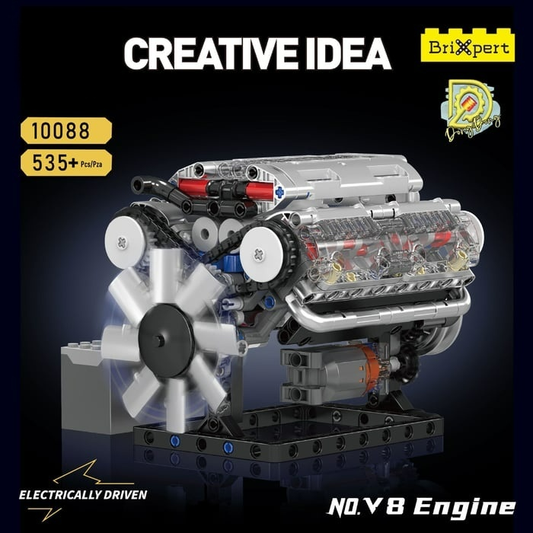 🚙Limited time limited edition 🚗v8 engine model kit