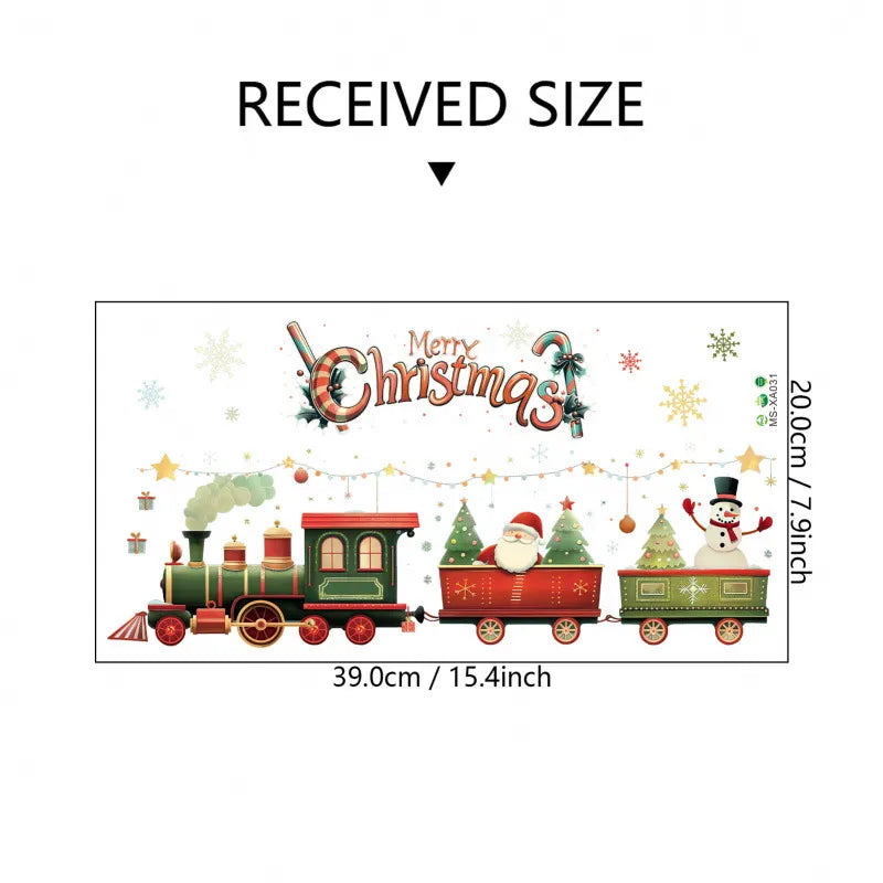 🎄Early Christmas Sale 49% off🎅 3D Christmas themed wall stickers