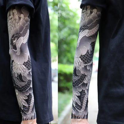 ⚜️Men's Ultra-Realistic Tattoo-Style Sun Protection Sleeves -Tattoo-Friendly