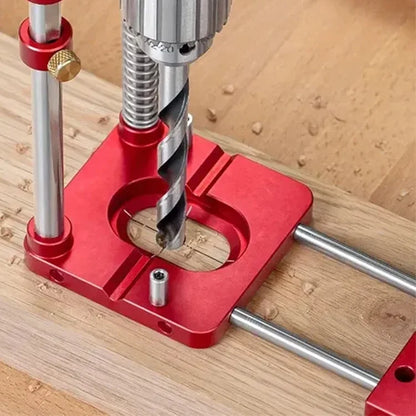 The best woodworking drill bit positioner Always the perfect hole