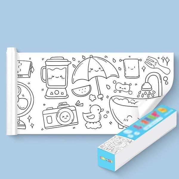 🖍️$9.99 🎨- Children's drawing scroll (perfect gift for children)🎁