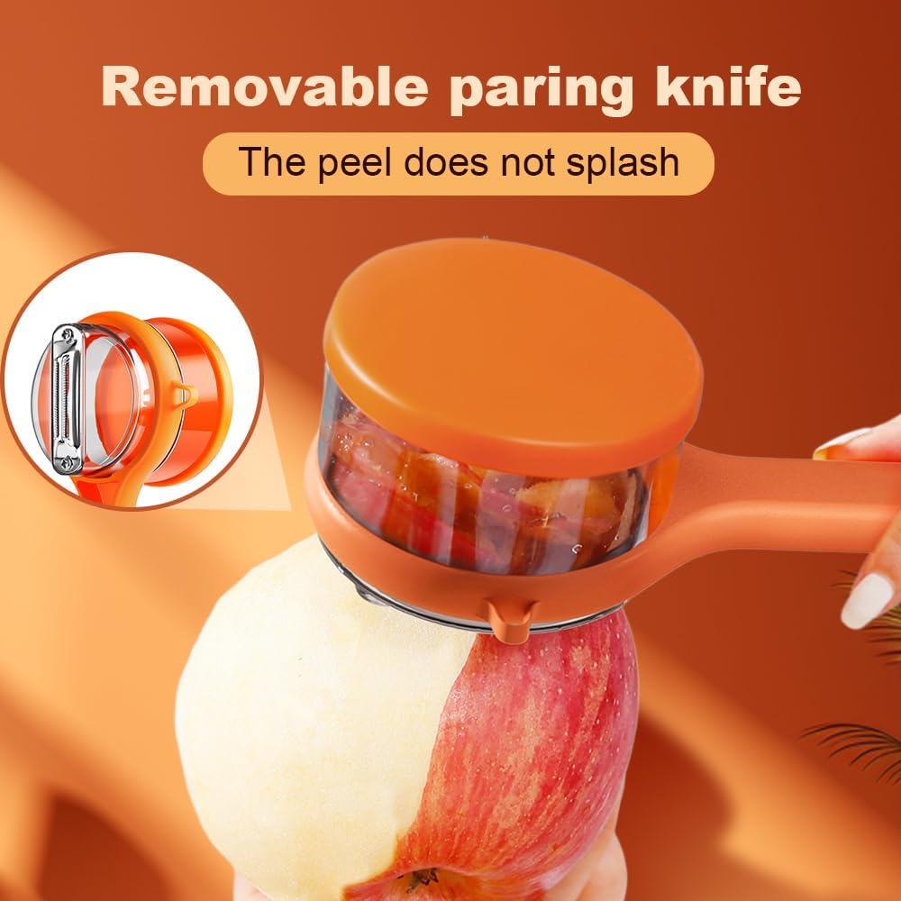 Double-sided stainless steel multi-functional peeler