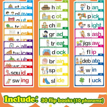 🔥🔥30 Read and Rhyme Flip Books