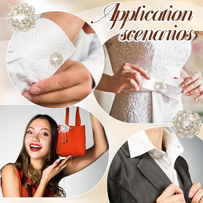 🌸Crystal Diamond Button Sets for Women's Blouse❄️