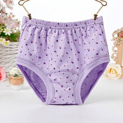 High-Waist Ladies Cotton Panties Plus Sizes💥5pcs Only $24.98 Today🔥