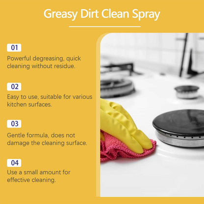 🎁✨Multi-Purpose Kitchen Heavy Oil Cleaner Spray🔥Kitchen Hot Sale 🔥
