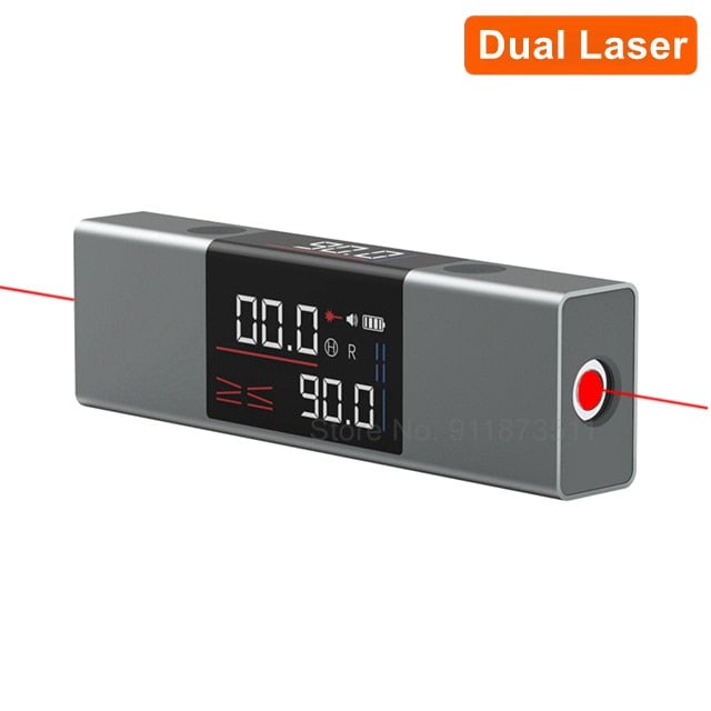 🔥Hot Selling🔥2 in1 Laser Angle Ruler Protractor