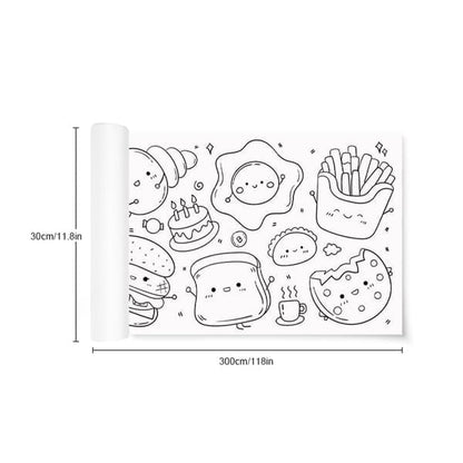 🖍️$9.99 🎨- Children's drawing scroll (perfect gift for children)🎁