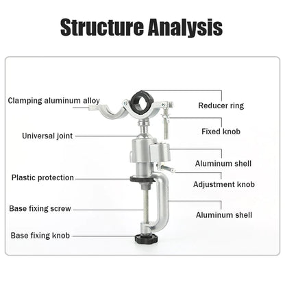 Universal rotating fixed bracket for electric grinder and electric drill(BUY 2 FREE SHIPPING)
