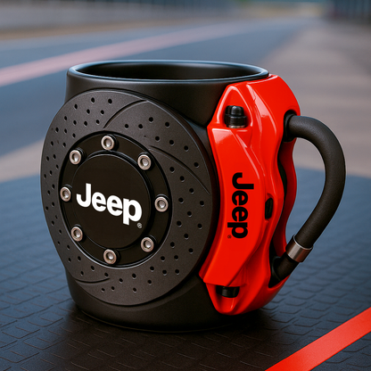 🥳Most popular brake caliper mug with car logo🏎