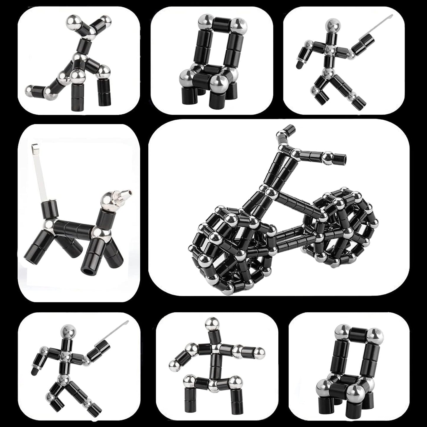 Magnetic fingertip pen, decompression magnetic pen fingertip toy pen