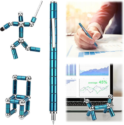 Magnetic fingertip pen, decompression magnetic pen fingertip toy pen