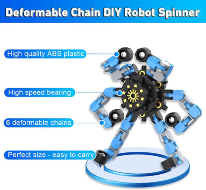 Deformable fidget spinner