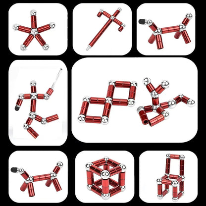 Magnetic fingertip pen, decompression magnetic pen fingertip toy pen