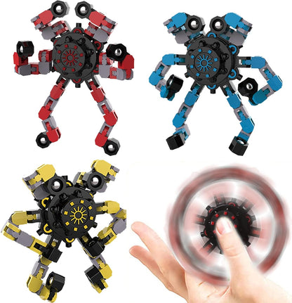 Deformable fidget spinner