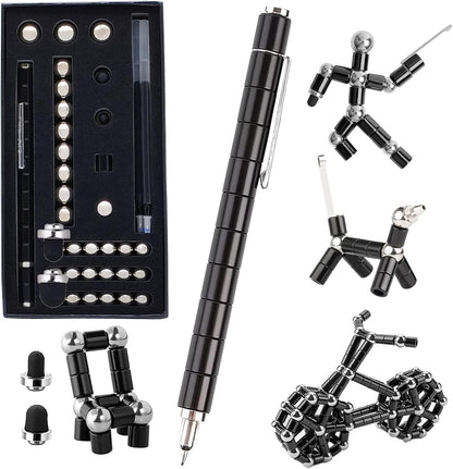 Magnetic fingertip pen, decompression magnetic pen fingertip toy pen