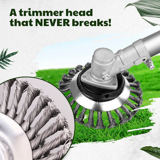 Extra-durable corded trimmer blades for effortless trimming
