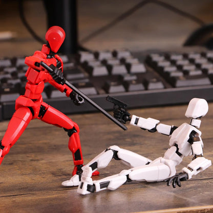 New movable action figures, perfect as desk decorations.