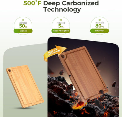 ✨Bestselling✨A bamboo cutting board for the kitchen, an ideal home gift.