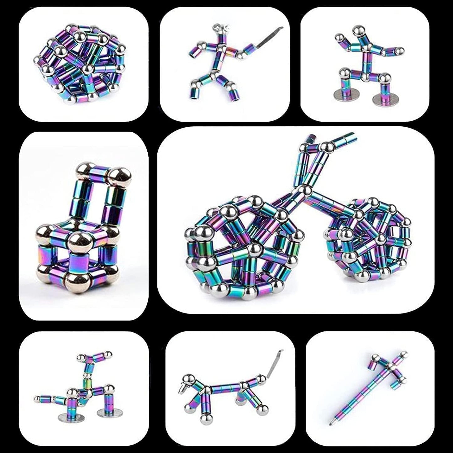 Magnetic fingertip pen, decompression magnetic pen fingertip toy pen