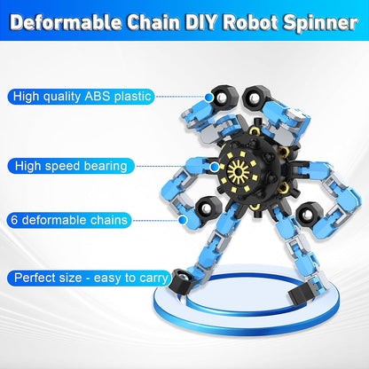 Deformable fidget spinner