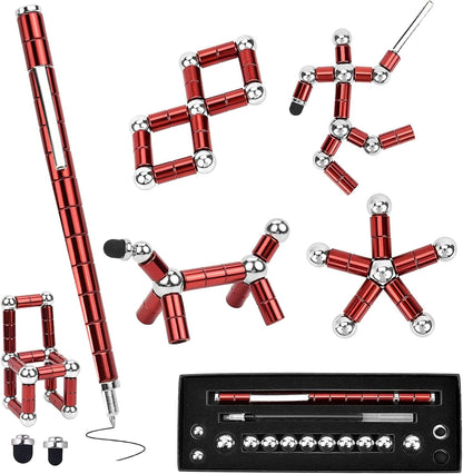 Magnetic fingertip pen, decompression magnetic pen fingertip toy pen