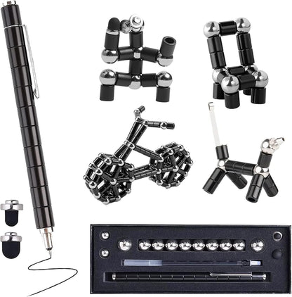 Magnetic fingertip pen, decompression magnetic pen fingertip toy pen