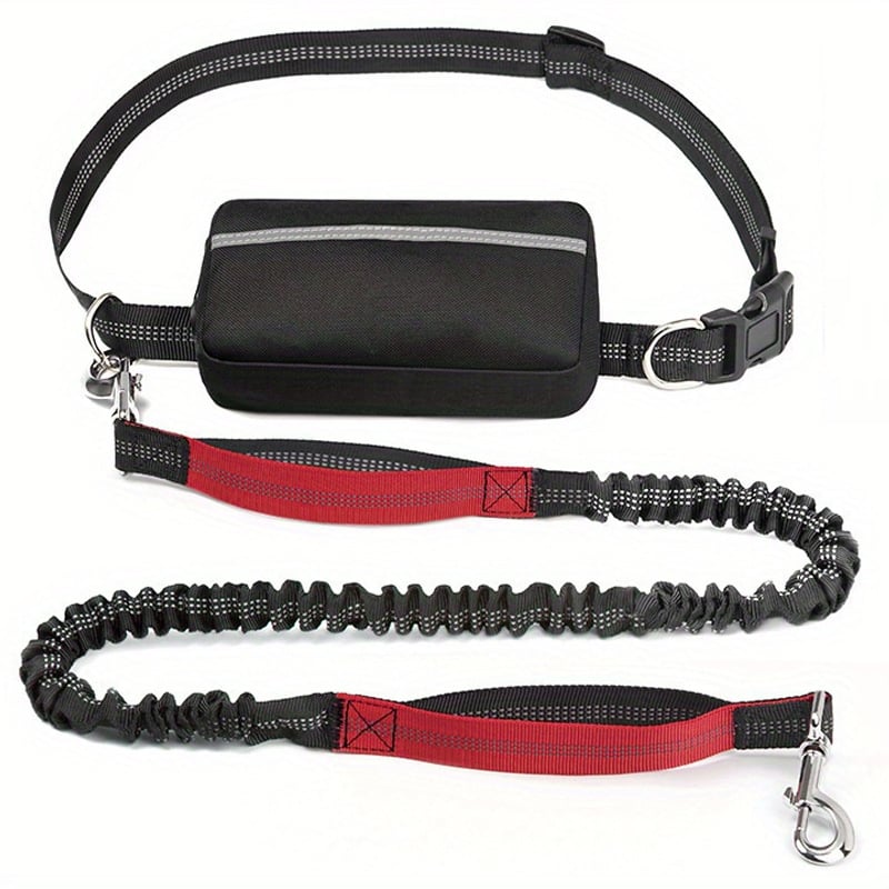 🔥Hands Free Dog Leash with Zipper Pouch