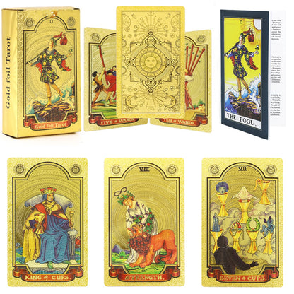 Explore the Mystical World of Tarot Gold Foil Tarot