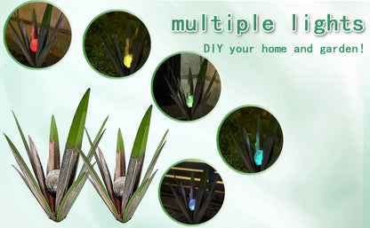 🌵💥Spring promotional price: $24.99🌵Waterproof Solar Garden LED Agave