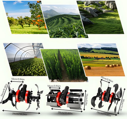 👍Good gardening helper🌳universal precision alloy lawn mower accessory