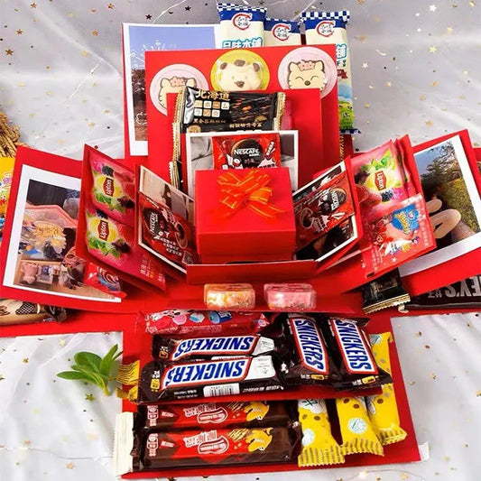 Birthday Surprise Explosion Box