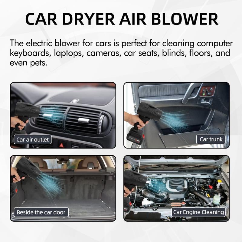 🔥Hot sale🔥- Turbo Jet Blower, Cordless Turbo Super Power Air Duster