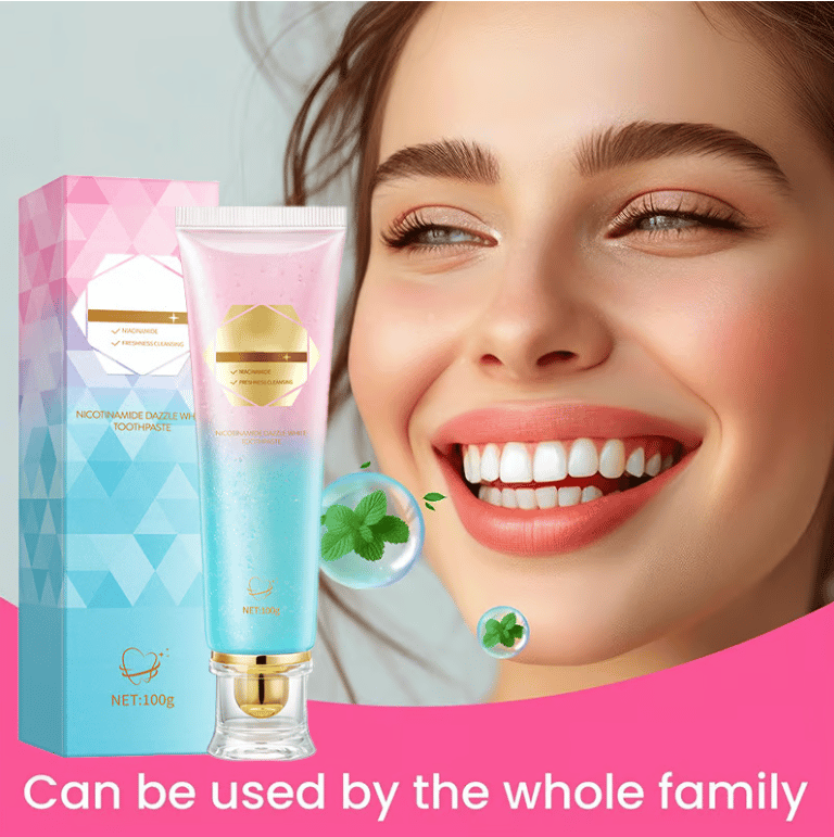 ✨ 🦷 Niacinamide Whitening Toothpaste - For Healthier, Whiter Teeth!
