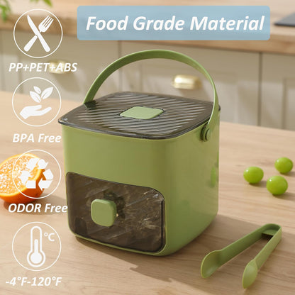 ❄️ Summer Best-Seller 🧊 ice cube tray with lid and storage bin