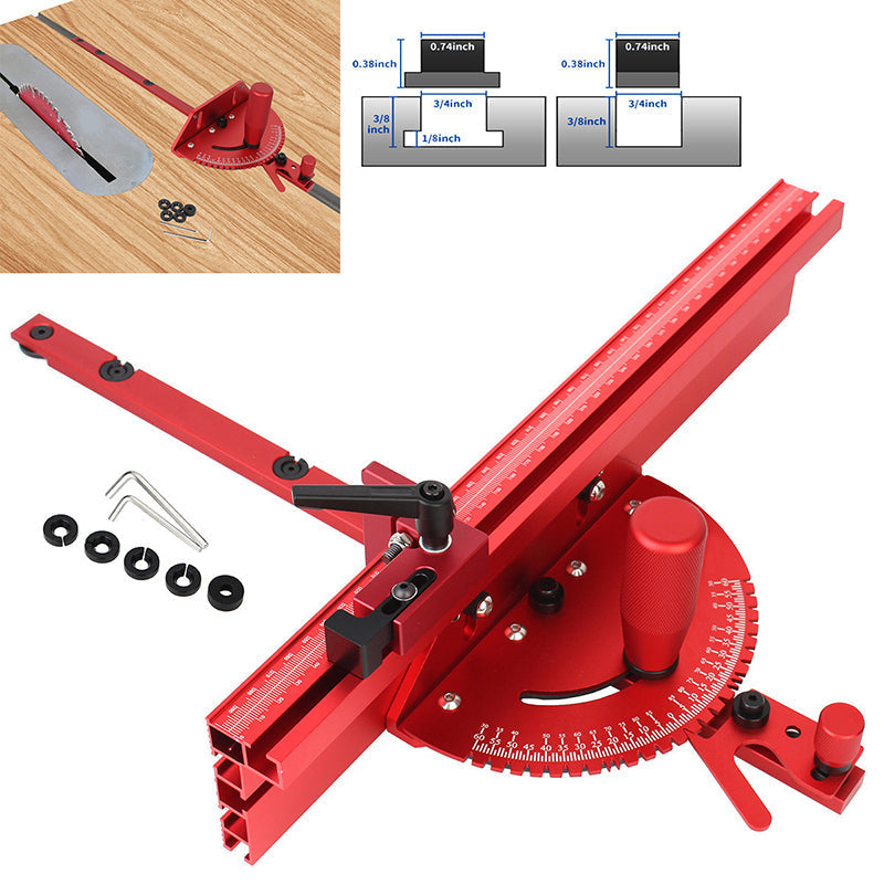 50%off- Precision Aluminum Miter Gauge