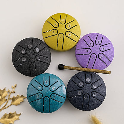 🎁 Early Christmas Sale - 49% OFF 🎵 Mini Steel Tongue Drum Kit (3 Inch)