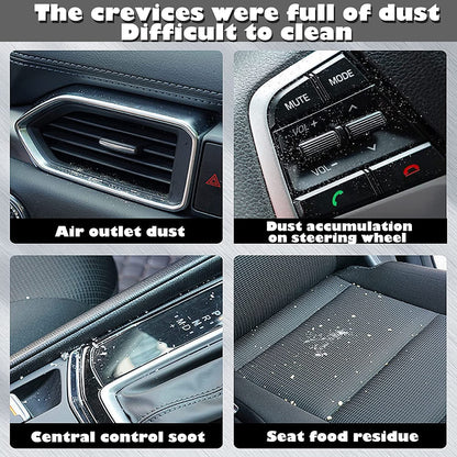 🚗Car interior cleaning brush with logo