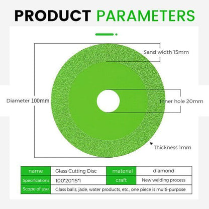 ✨50% off for a limited time ✨✨glass cutting disc for angle grinder