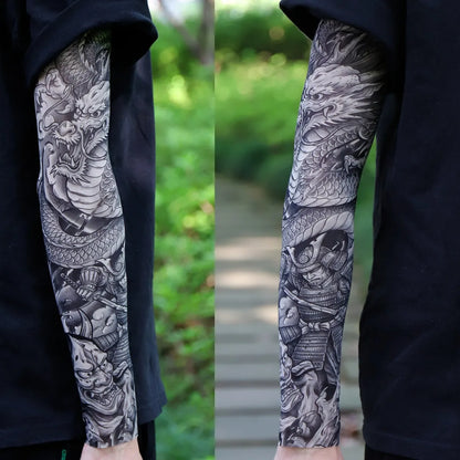 ⚜️Men's Ultra-Realistic Tattoo-Style Sun Protection Sleeves -Tattoo-Friendly