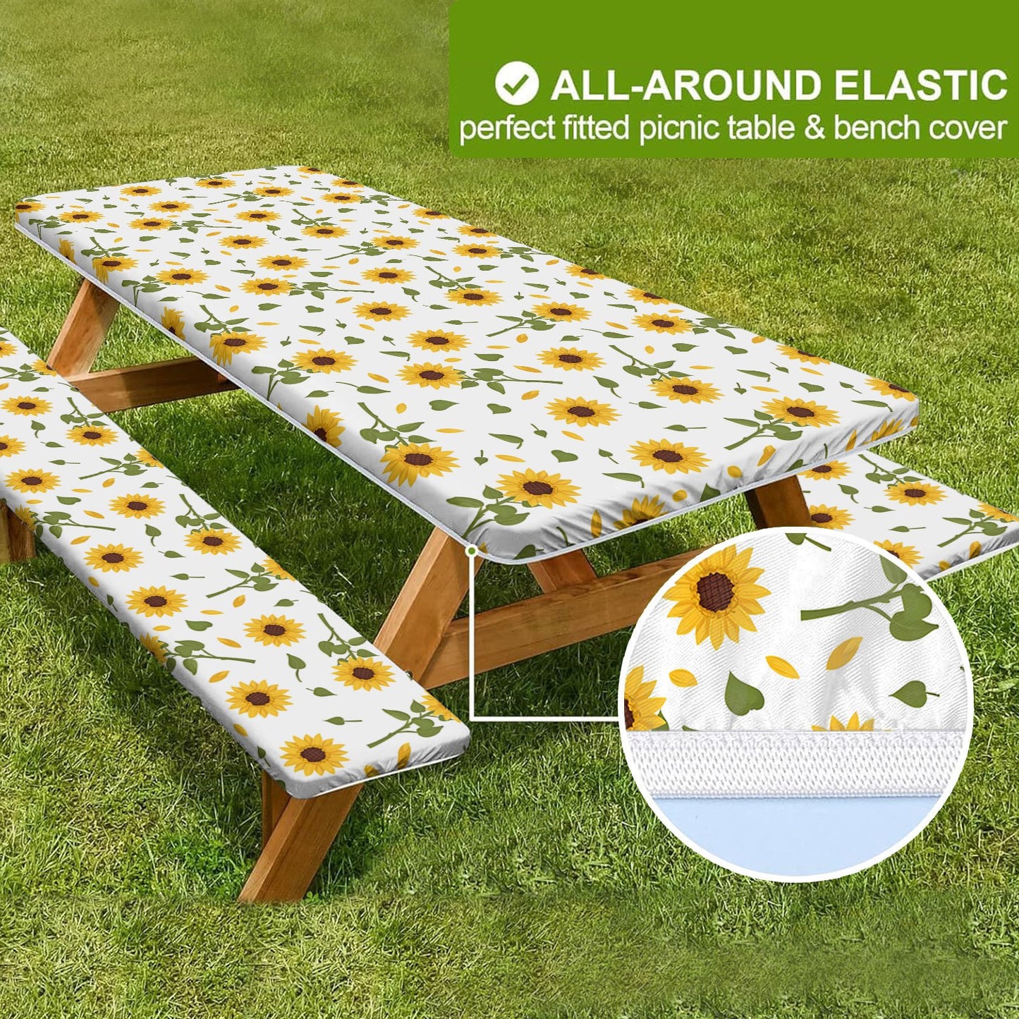 🔥This week's special offer🔥6ft Waterproof Picnic Table Covers