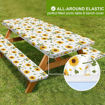 🔥This week's special offer🔥6ft Waterproof Picnic Table Covers